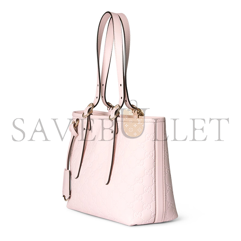 GUCCI GG EMBLEM MEDIUM TOTE BAG 847456 (25*20*10cm)